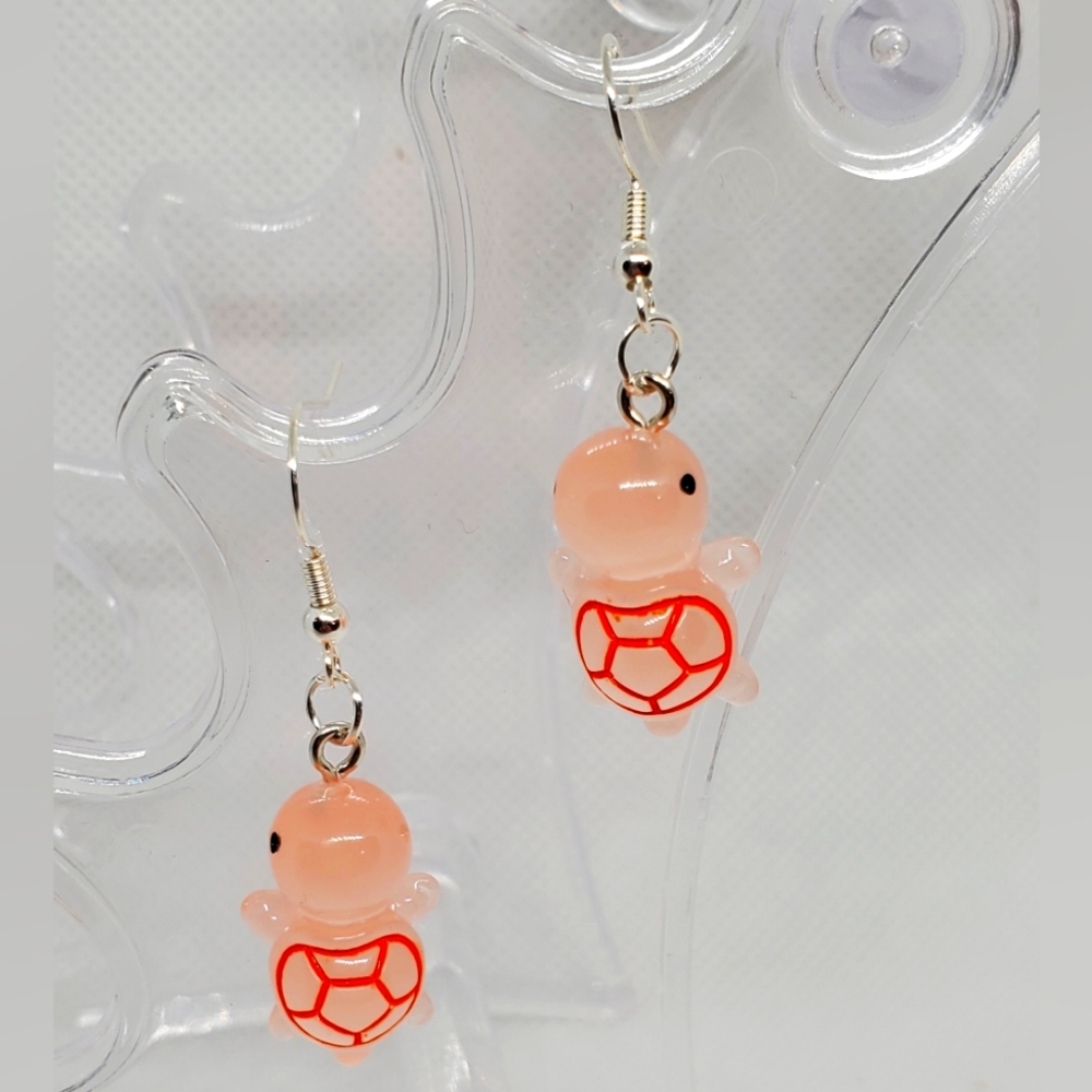 7/$10 Glow In The Dark Turtle Earrings, New